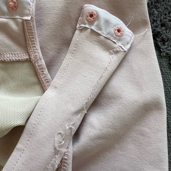 Free People Pink Square Neck Bodysuit - Picture 12 of 12